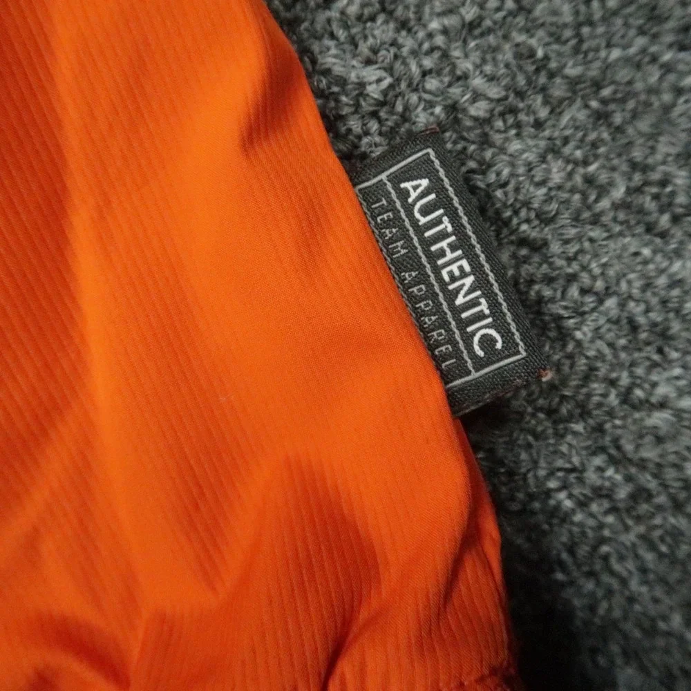 Clemson‎ Tigers Pullover Mens Medium Orange Nike Lightweight Clima Fit  VTG
